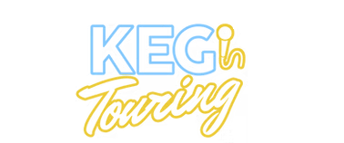 KEG Touring Tee Transperent logo