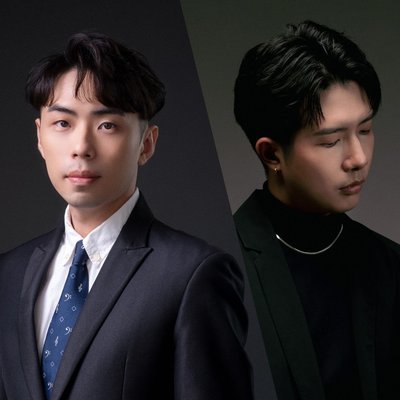 White Blue Couple Photocentric He llo March Instagram Post 的複本